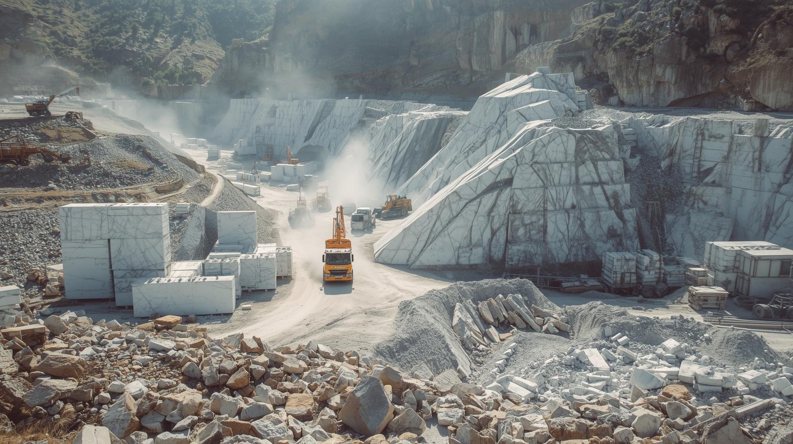 Carrara-regionen i Italien – 2000 år av marmorbrytning