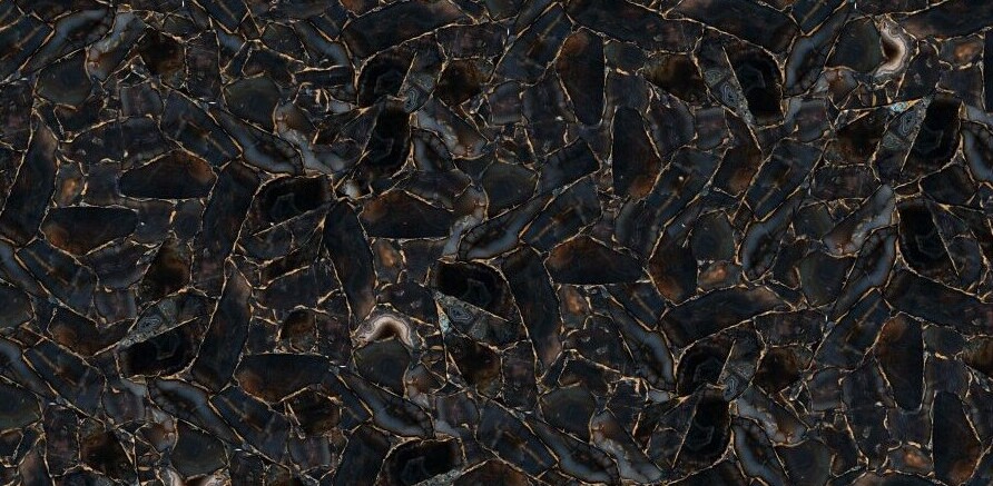 Agate Black Diamond
