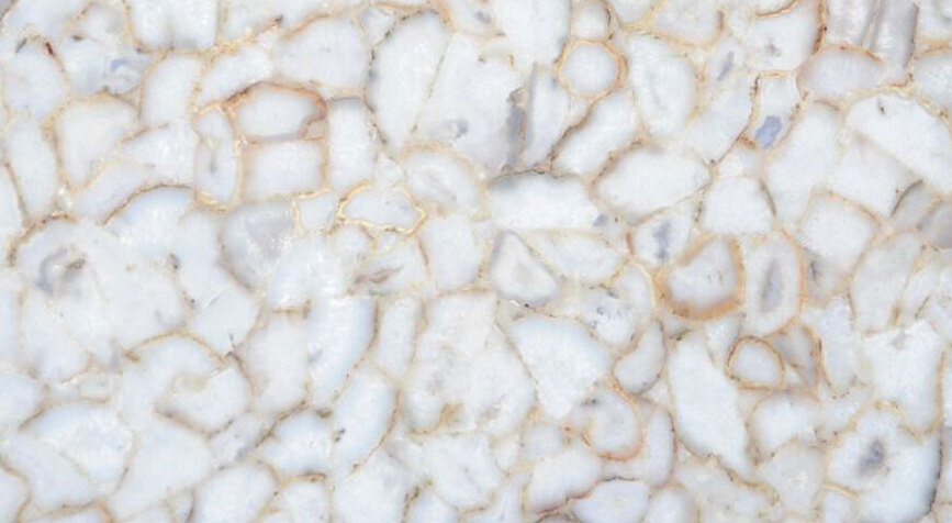 Agate Crystal Gold
