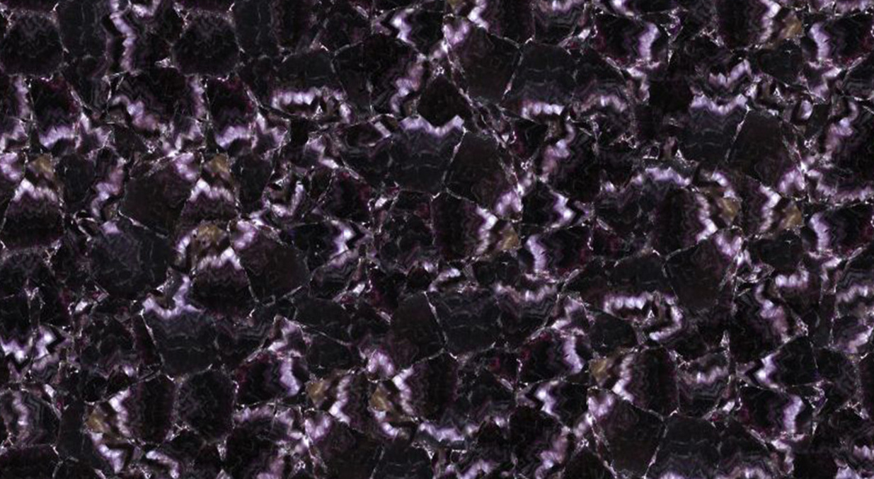 Amethyst Lux Dark With Silver